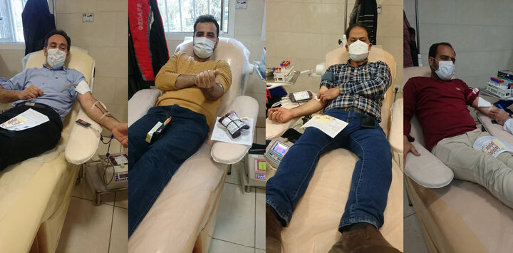 سنت حسینه اهداء خون توسط مهندسان قمی در روز مهندسی